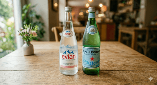 Evian ou San Pellegrino