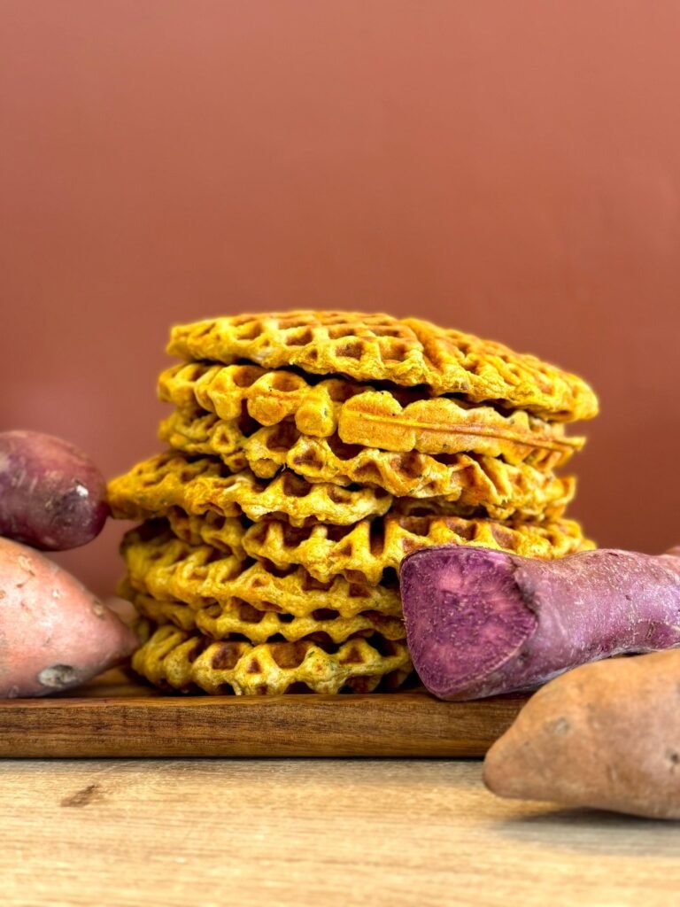 Gaufre de patate douce